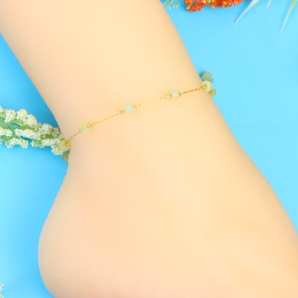 Elegant Handmade Anklet – Perfect for Women & Girls | Ideal Gift Option, DYC1562 - Picture 1 of 11